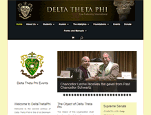 Tablet Screenshot of deltathetaphi.org